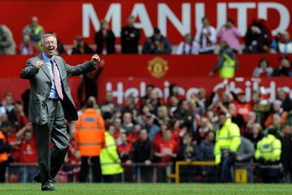 Tras un cuarto de siglo al frente del Manchester United, Ferguson ha sumado 37 títulos a las vitrinas del club.