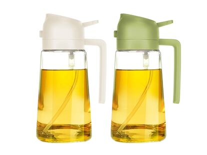 Set de 2 aceiteras pulverizadoras para ahorrar y comer sano. SOLO 16,95€