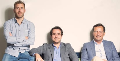 Pablo Gasalla, Raimundo Burguera & Iñaki Mediavilla, fundadores de Ritmo.