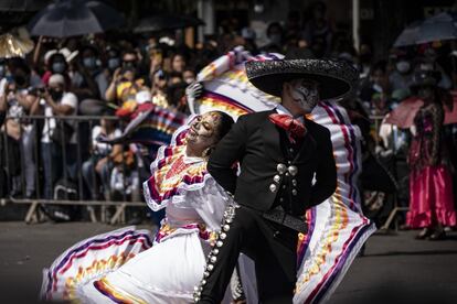 El desfile se llevó a cabo en el Paseo de la Reforma de la Ciudad de México.