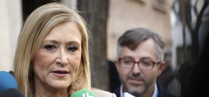 La presidenta de la Comunidad, Cristina Cifuentes.