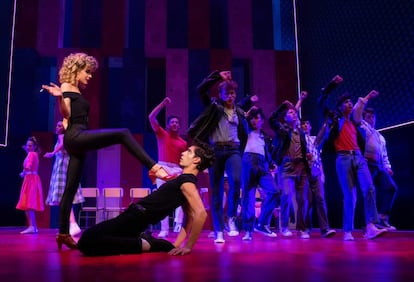 El musical 'Grease', en el Nuevo Teatro de Alcalá de Madrid.