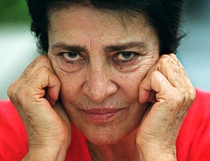 La actriz griega Irene Papas, en Valencia.