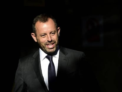 Sandro Rosell, em julho de 2014.