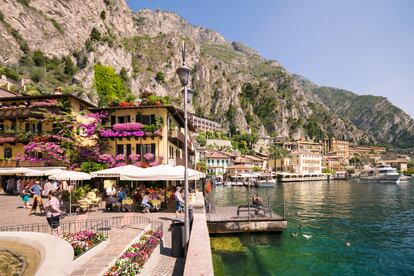 Limone sul Garda, en el lago de Garda.