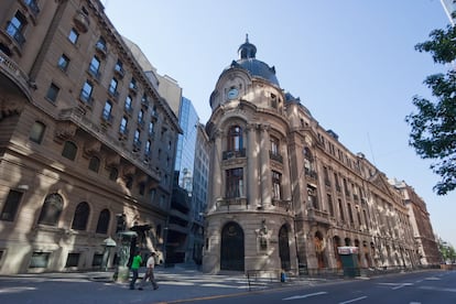 Bolsa de Comercio de Santiago de Chile.