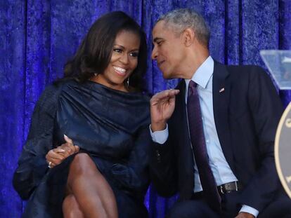 Michelle y Barack Obama.