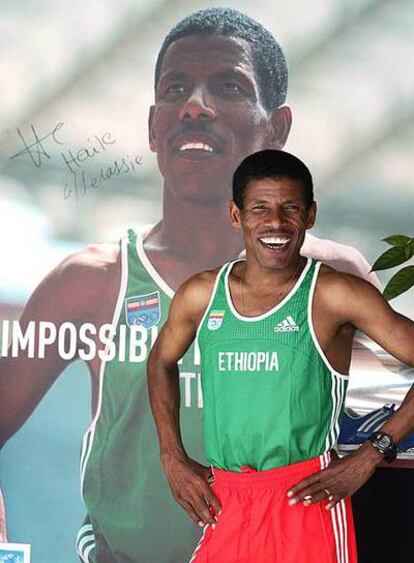 Haile Gebrselassie, en 2004.