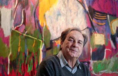 El escritor Vicente Verdú, en la AC Gallery.