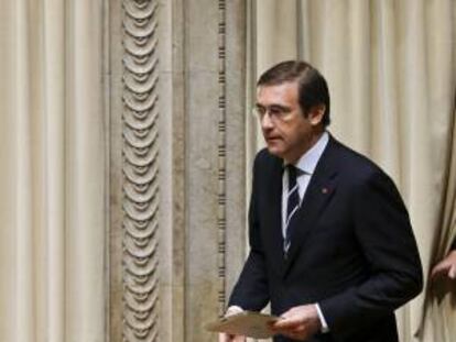 El primer ministro de Portugal, Pedro Passos Coelho. EFE/Archivo