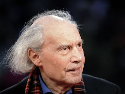 Jacques Rivette, el 2009 arribant al Festival de Venècia.