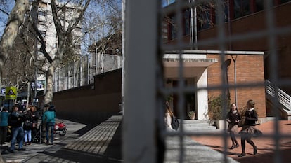 Colegio Paraíso Sagrados Corazones de Madrid, donde se ha producido el primer caso de un niño con coronavirus en Madrid.