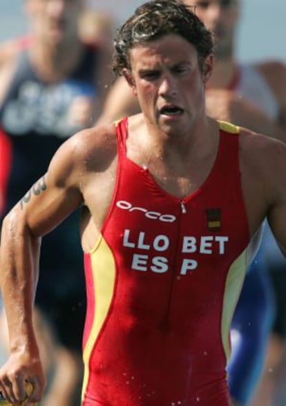 Xavier Llobet en los Juegos Olimpicos de Atenas 2004.