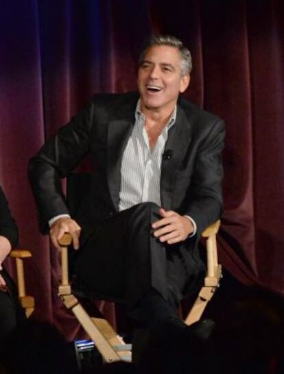 El actor George Clooney.