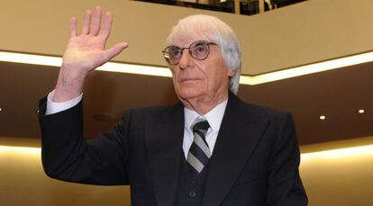 Bernie Ecclestone, dueño de la Fórmula-1.