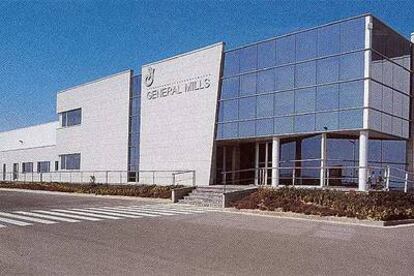 Instalaciones de la nueva planta de General Mills en la localidad navarra de San Adrián.