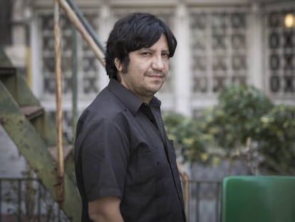 El escritor chileno Alejandro Zambra, el pasado mayo, en Barcelona.