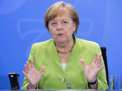 La canciller alemana, Angela Merkel. EFE/ Omer Messinger