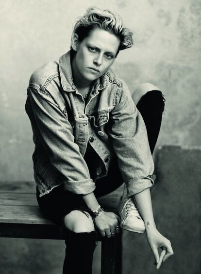 Paolo Roversi destaca em Kristen Stewart "os sorrisos e as lágrimas".