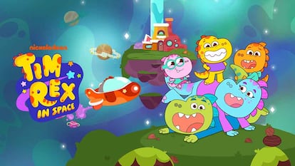 Serie Tim Rex en el espacio