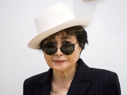 L'artista Yoko Ono en una imatge del maig del 2015.