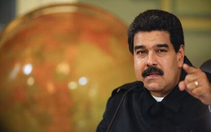 El presidente de Venezuela, Nicol&aacute;s Maduro 