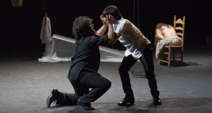 Un momento de la obra &#039;Romances&#039;, incluida en la XVII Bienal de Flamenco de Sevilla. 