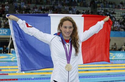 Muere Camille Muffat, ganadora del oro en los Juegos Olímpicos de Londres.