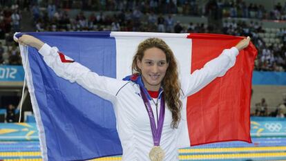 Muere Camille Muffat, ganadora del oro en los Juegos Olímpicos de Londres.