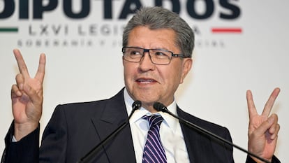 Ricardo Monreal en Ciudad de México, el 16 de diciembre de 2024.