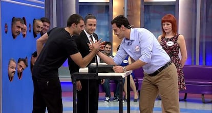 Una de las pruebas de 'My partner knows', la versión original del nuevo concurso.