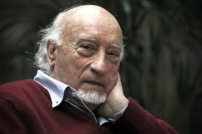 El escritor Manuel Vicent, el pasado enero en Madrid.