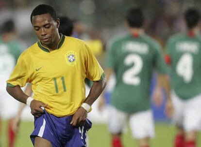 Robinho expresa su desolación