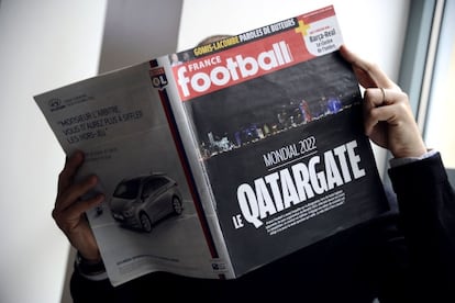 Portada de la revista 'France Football'.