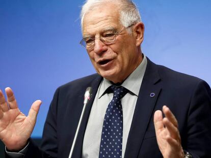 El ministre d'Afers exteriors i Cooperació, Josep Borrell, al juny passat.