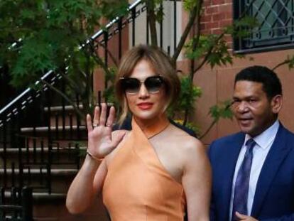Jennifer Lopez acude a la recaudaci&oacute;n de fondos para Hillary Clinton.