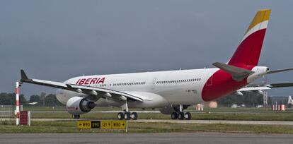 Avi&oacute;n de Iberia.