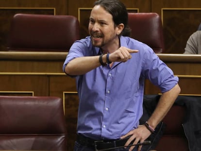 Pablo Iglesias, secretario general de Podemos.