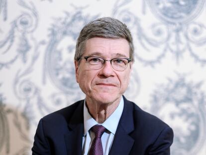 Jeffrey Sachs en una imagen de 2019 en Madrid.