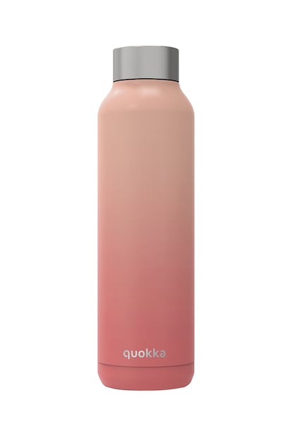 Para prescindir del plástico: botella de agua reutilizable de Quokka.