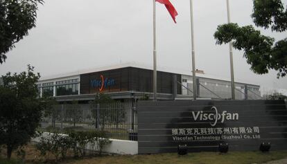 Planta de Viscofán en China.