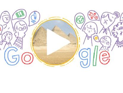 El doodle para del Día Internacional de la Mujer