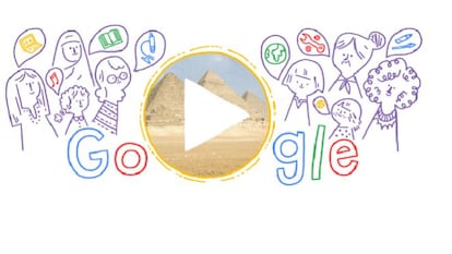 El doodle para del Día Internacional de la Mujer