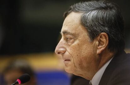  El presidente del Banco Central Europeo (BCE), Mario Draghi