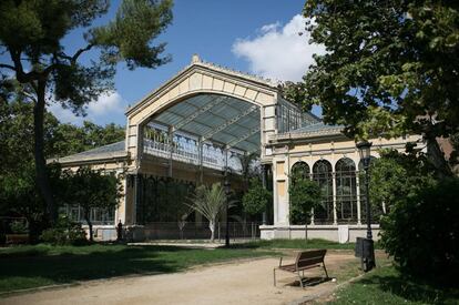 L'Hivernacle del Parc de la Ciutadella, un dels edificis del recinte pendents de reforma.