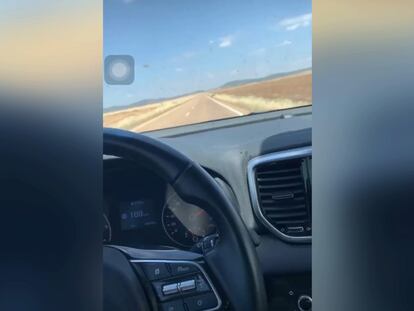 Cazado un conductor por grabarse cuando circulaba a más de 180 km/h en Badajoz