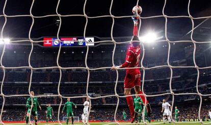 Champagne en el Bernab&eacute;u.