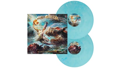 Vista del vinilo ‘Giants & Monsters’ de Helloween.