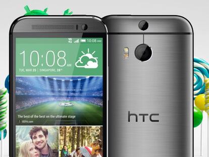 El HTC One M8 se actualizará a Android Lollipop en menos de dos semanas