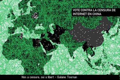 Más de 7.000 personas han participado ya en la campaña online contra la censura organizada por Reporteros Sin Fronteras.